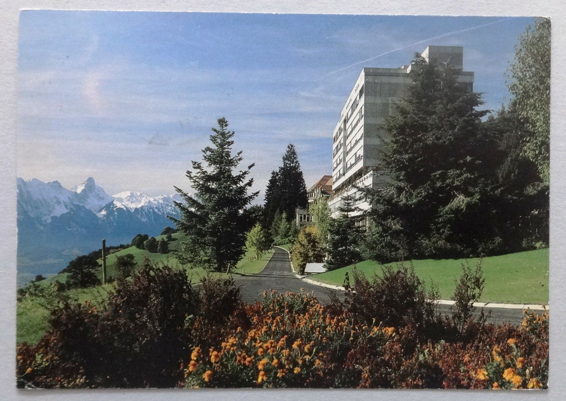 Cartoline postali: Bernische Höhenklinik, Heiligenschwendi – Usato da Fétigny venduto da Billy2miny