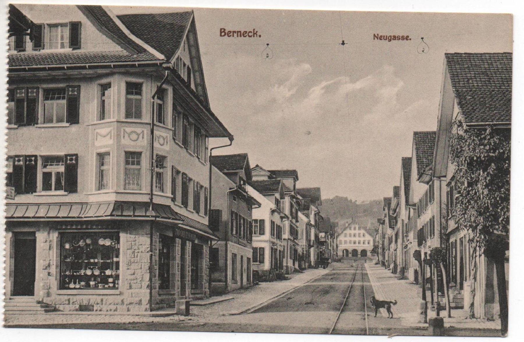 Cartoline postali: BERNECK Neugasse – Nuovo (secondo la descrizione) da Jona venduto da philajona