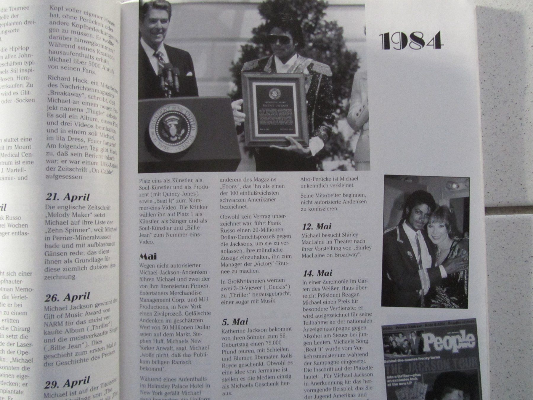Bücher: Michael Jackson, Chronik von 1958 - 1994 – Gebraucht aus Weiningen ZH von dietsch57 5