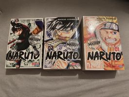 Naruto Massiv Band 1-3 Deutsch