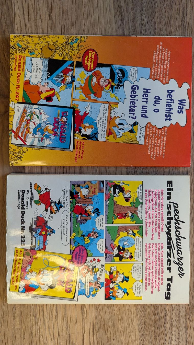 Fumetti: Donald Duck Comics Nr. 224 und 246 – Usato da Rupperswil venduto da Svelos 3