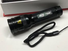 Ultrahelle Taschenlampe - Power LED 3W - mit Fokussierlinse
