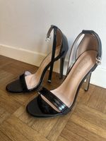 High Heels Crystal Queen schwarz Grösse 38 NEU