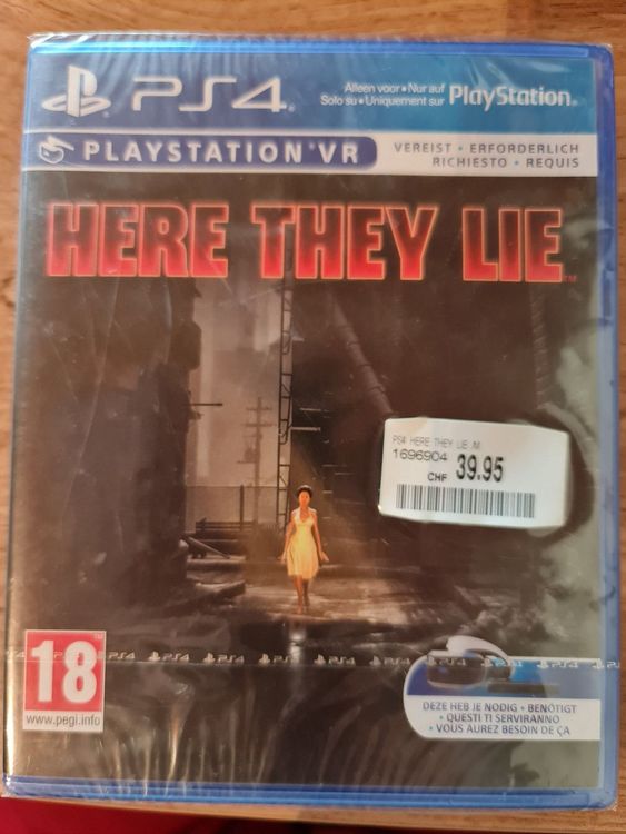 Here they lie Game für PS4 VR Erforderlich!! (Neu und originalverpackt