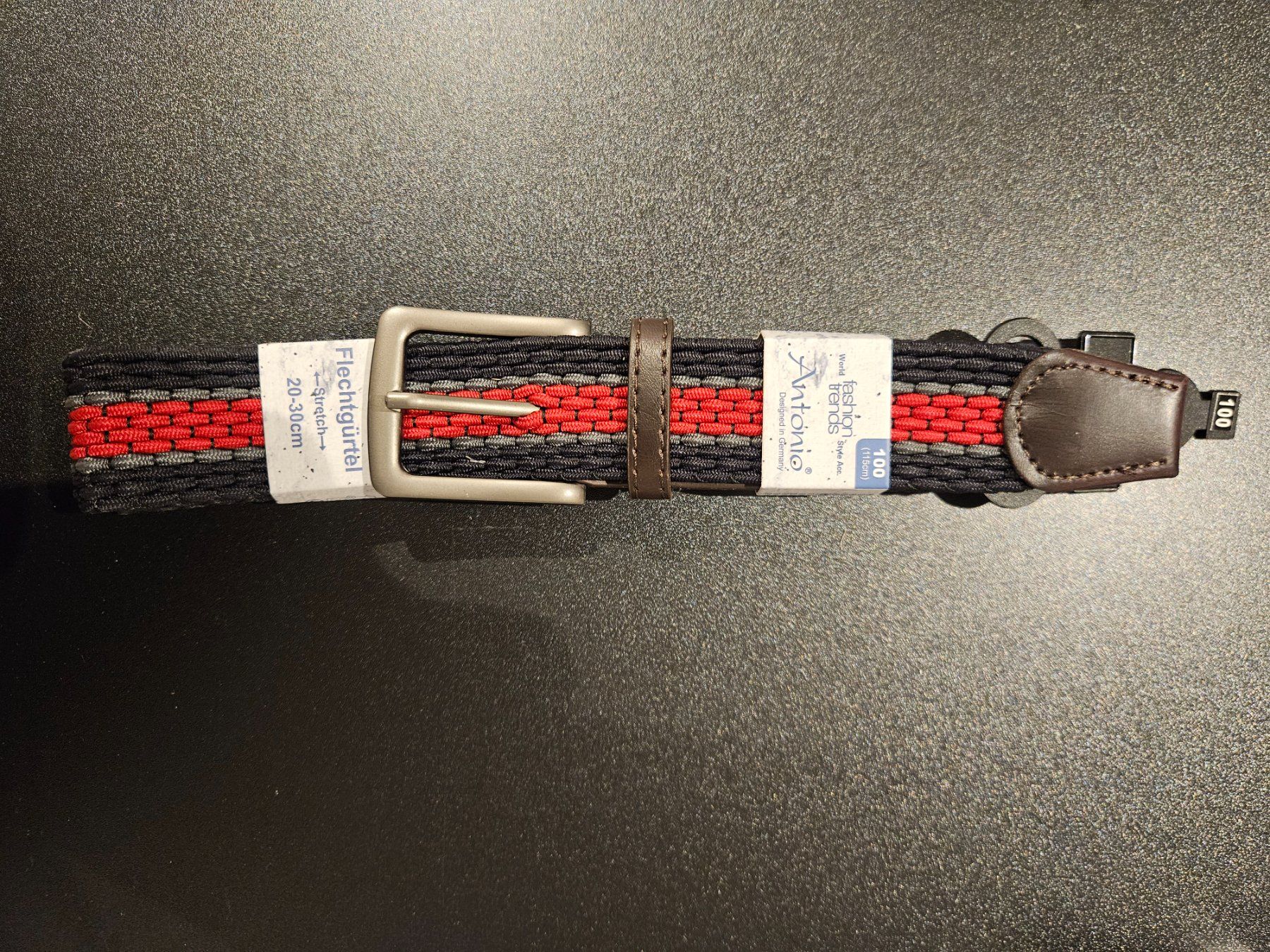 Cinture: Neu - Gürtel stretch 100 (115cm) – Nuovo e nell'imballaggio originale da Dagmersellen venduto da Jarsetz_Restposten