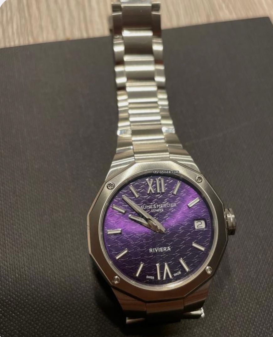 Baume & Mercier Orologi: Luxusuhr Baume & Mercier Riviera – Nuovo e nell'imballaggio originale da Bassersdorf venduto da crtf77 6