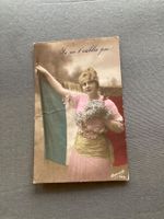 Vintage Ansichtskarte „Je ne t’oublie pas!“ mit französische