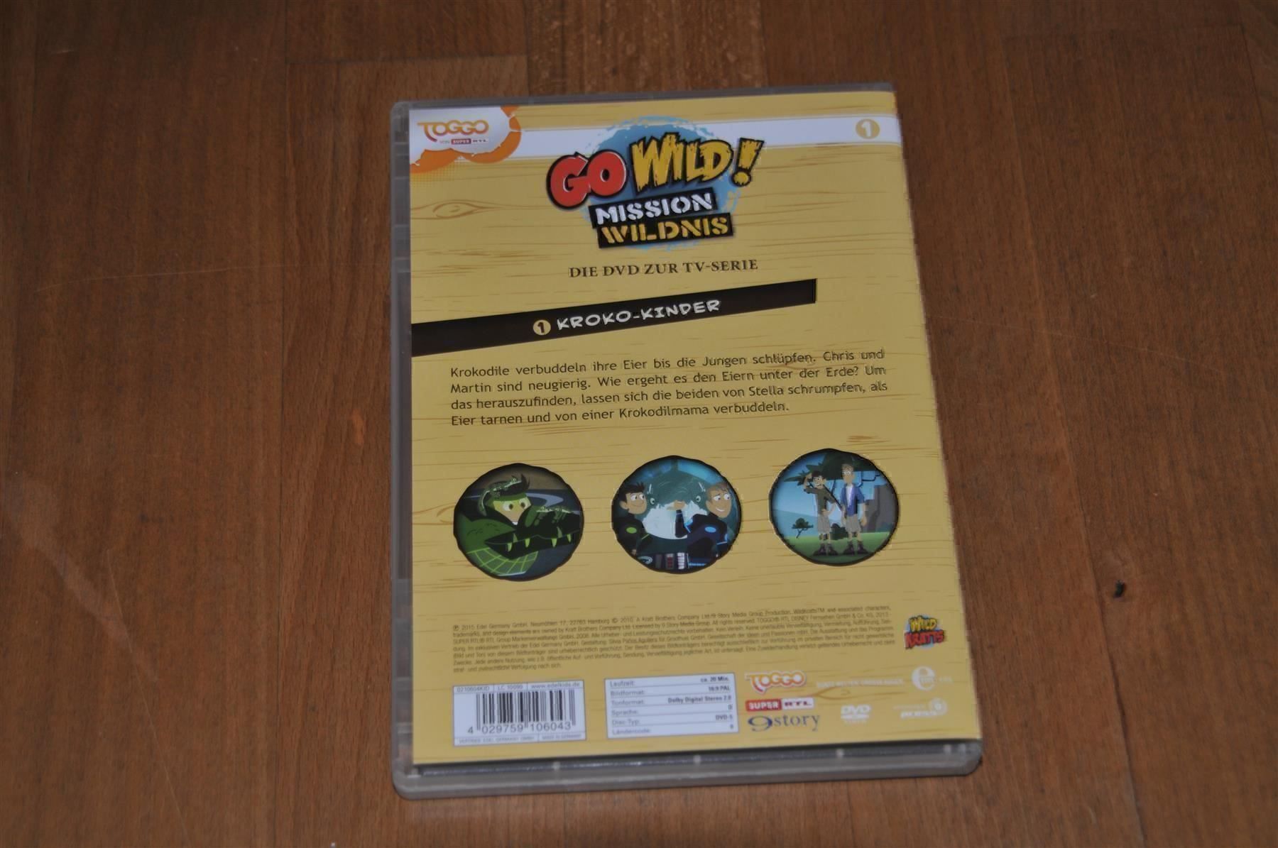 Tutti i DVDs: DVD: Go Wild, Mission Wildnis – Usato da Winterthur venduto da Schwestere 2