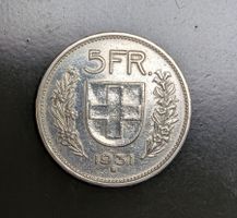 5 Fr. 1931 Silber
