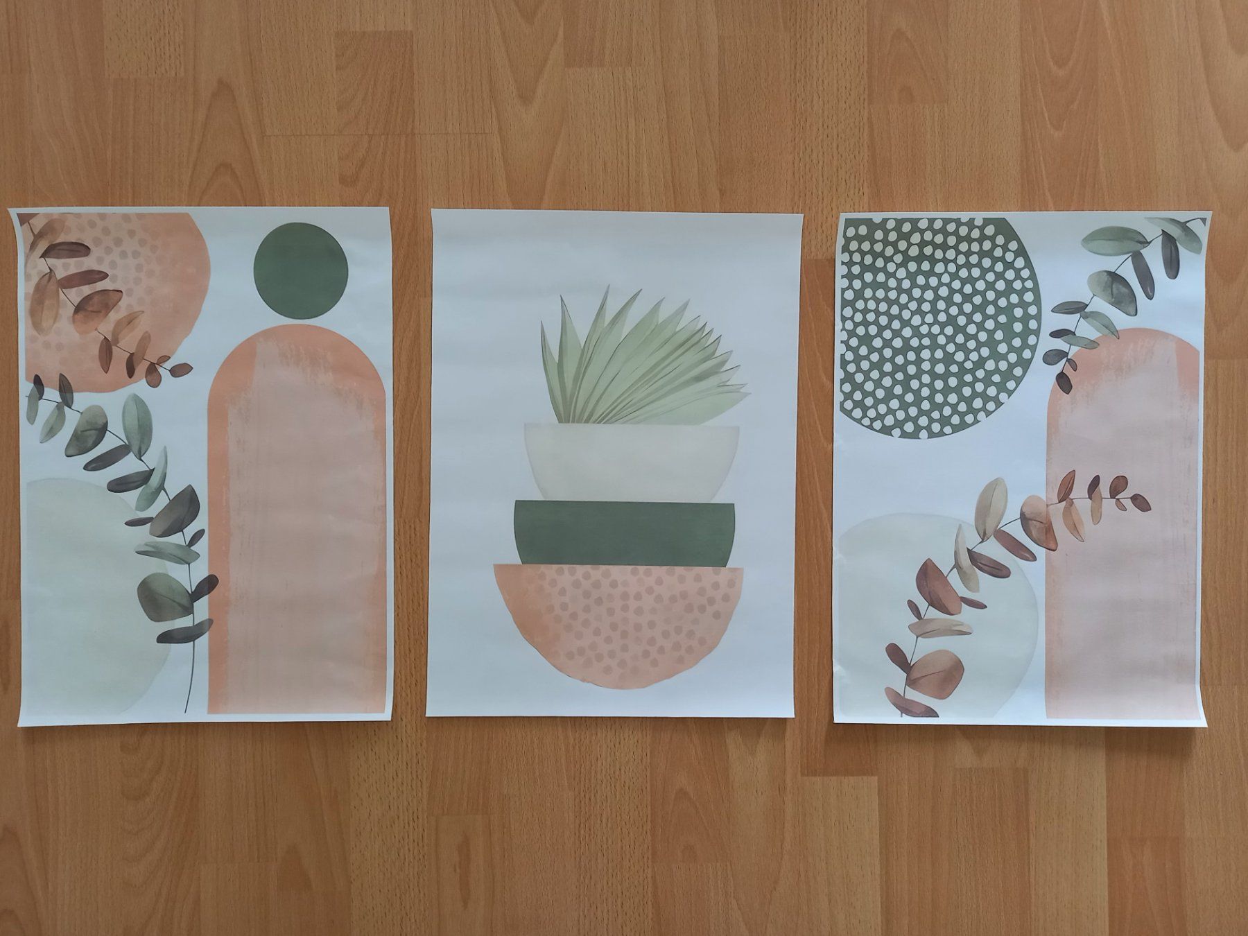 Foto & Immagini: 3er Poster-Set, je ca. 30x42 cm – Nuovo (secondo la descrizione) da Obernau venduto da Corolli