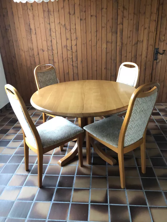 Klapptisch Aus Massivholz Zur Wandmontage - Platzsparende Werkbank Für Balkon, Küche, Büro