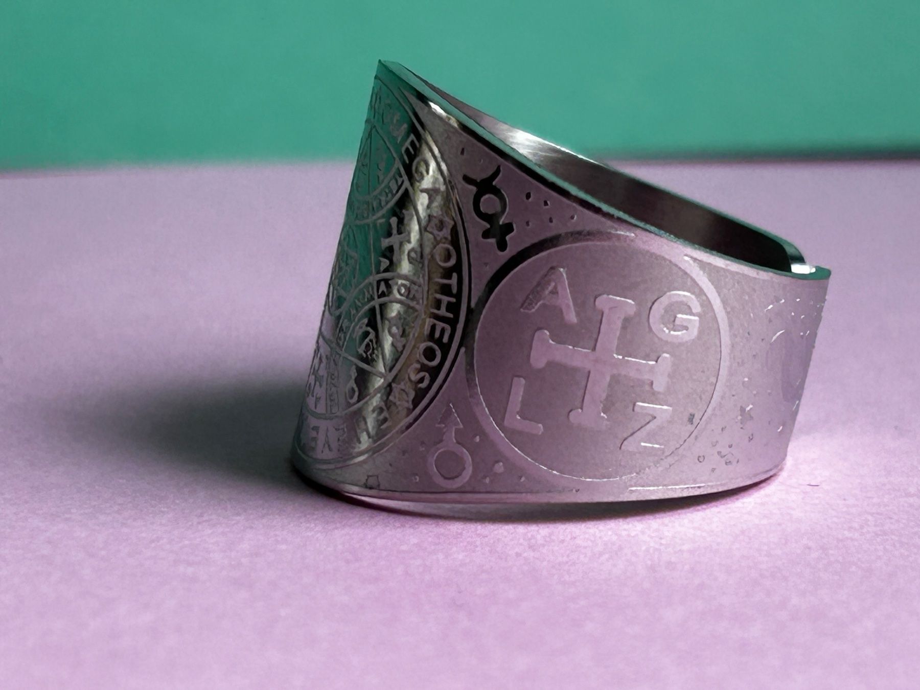 Anelli: Fingerring ALL IS ONE Alpha/Omega (60) – Usato da Dittingen venduto da Bellevista 6