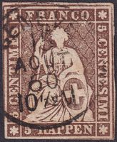 22D (22B3), schönes Stück von GENF +signiert, Kat: 60.-