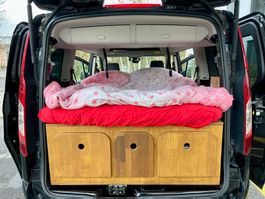 Ford Tourneo Connect aménagé en campeur van - boite amovible