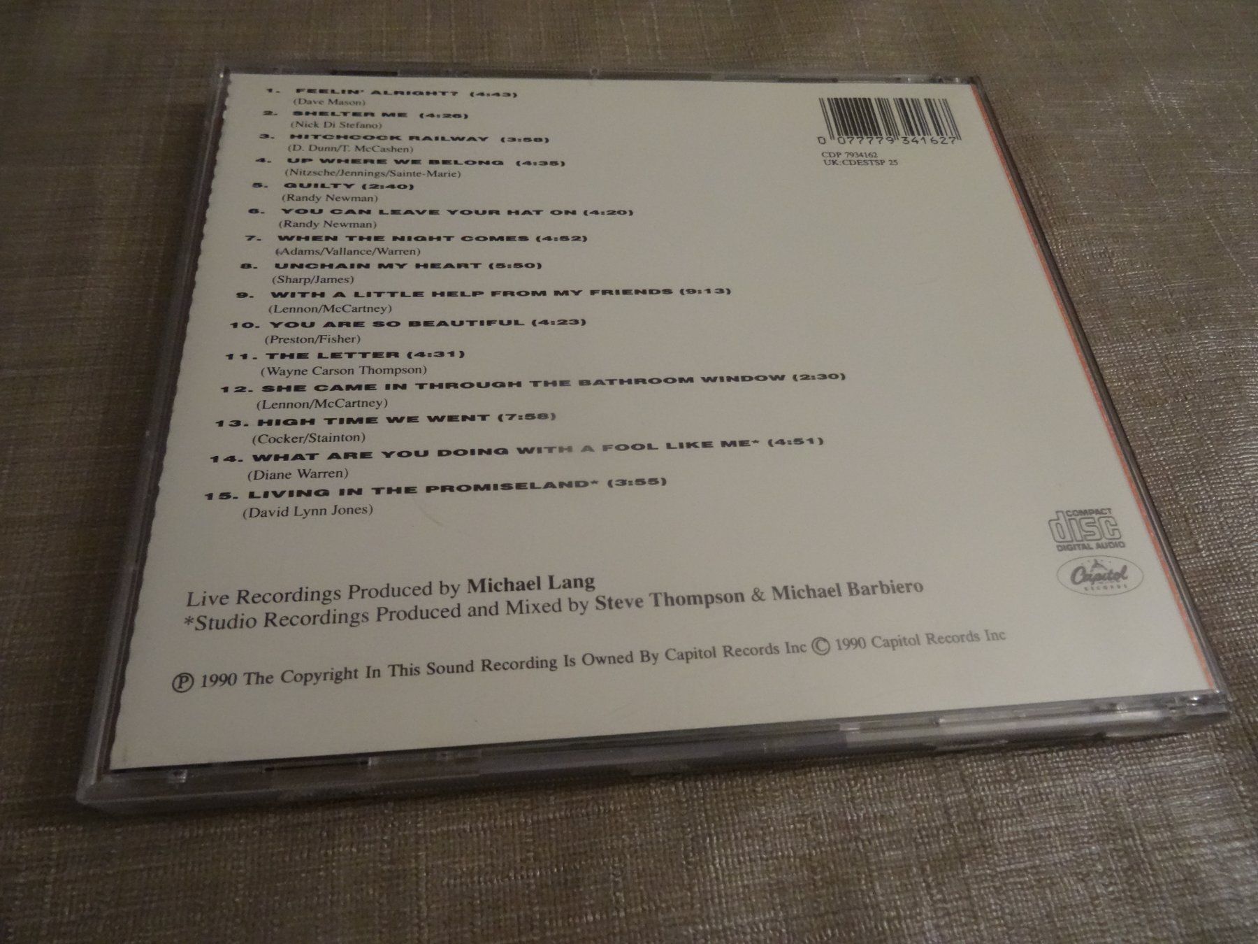 CD: Joe Cocker - Live CD, – Usato da Olten venduto da Disc-Ausverkauf 1