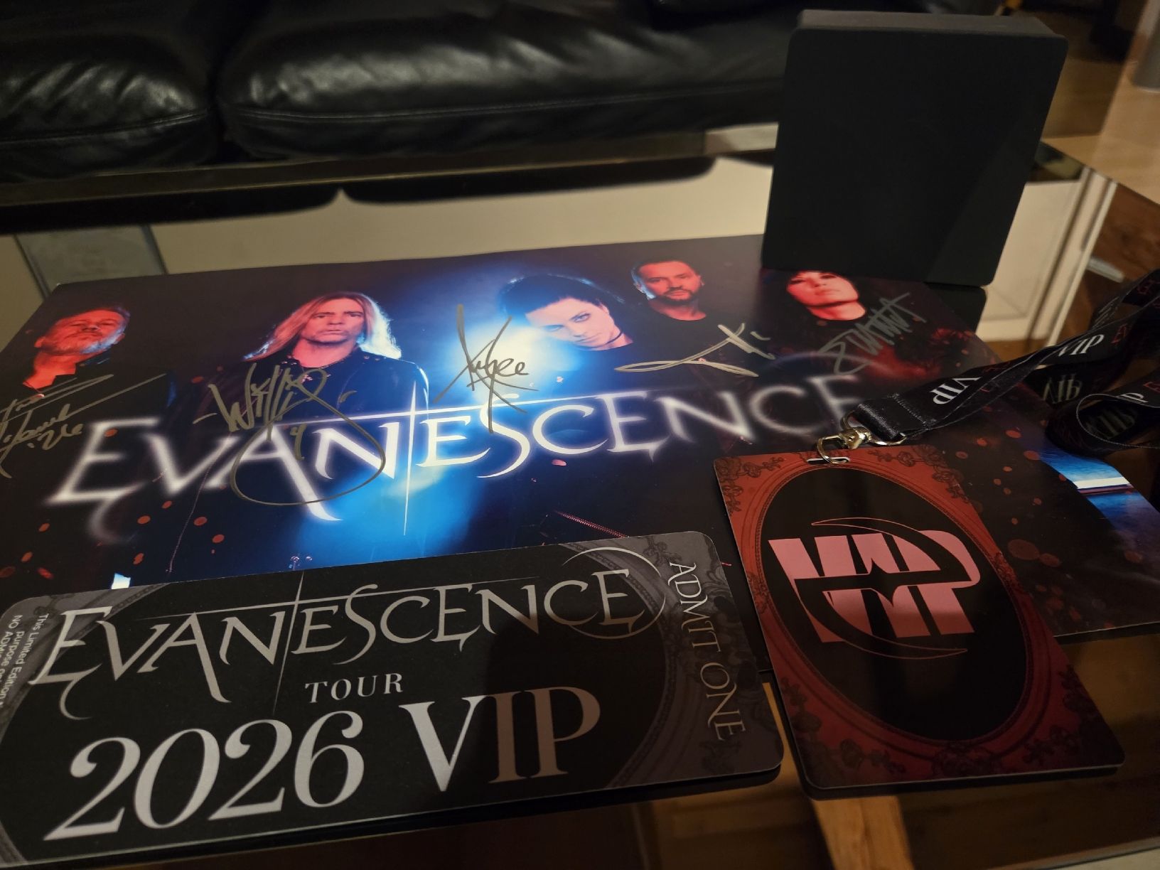 Autogramme: Evanescence 2026 Tour VIP Package – Neu (gemäss Beschreibung) aus Lenzburg von superwinter