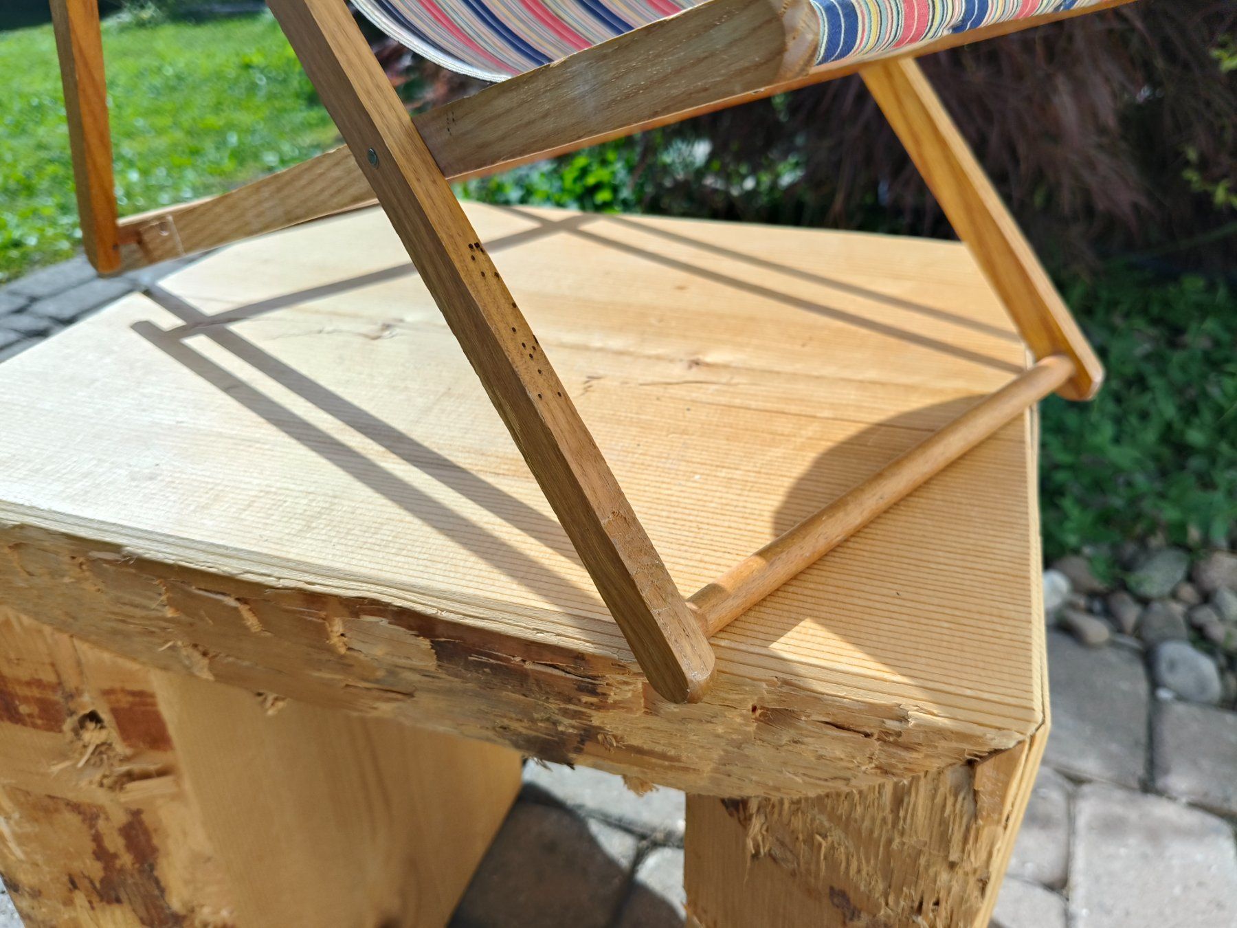 Kit di modellismo & Modellini statici: Modell Liegestuhl aus Holz – Usato da Zürich venduto da FlorinGasser 2