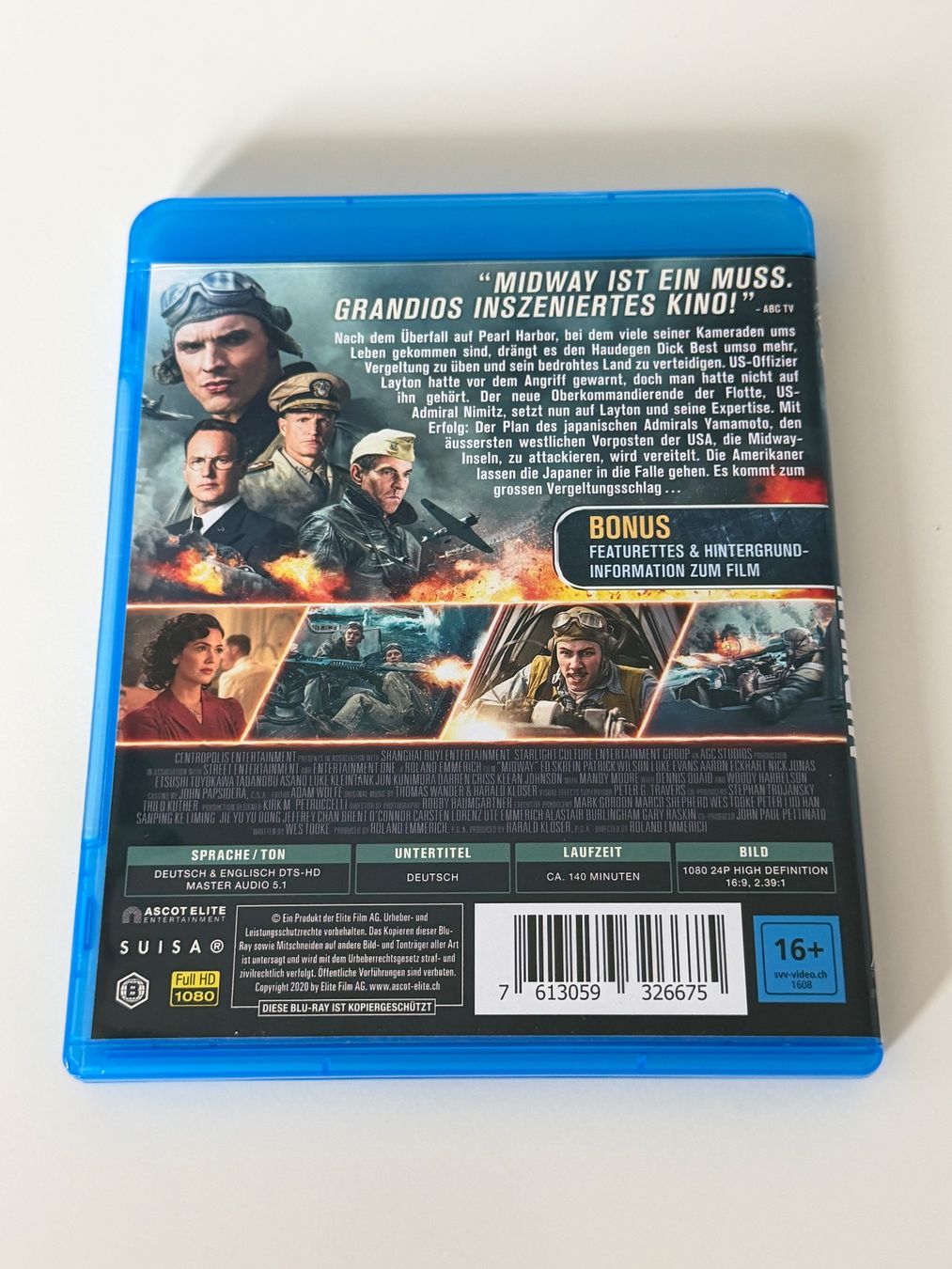 Alle DVDs: Midway - Blu-Ray – Gebraucht aus Altstätten SG von sheamus 1