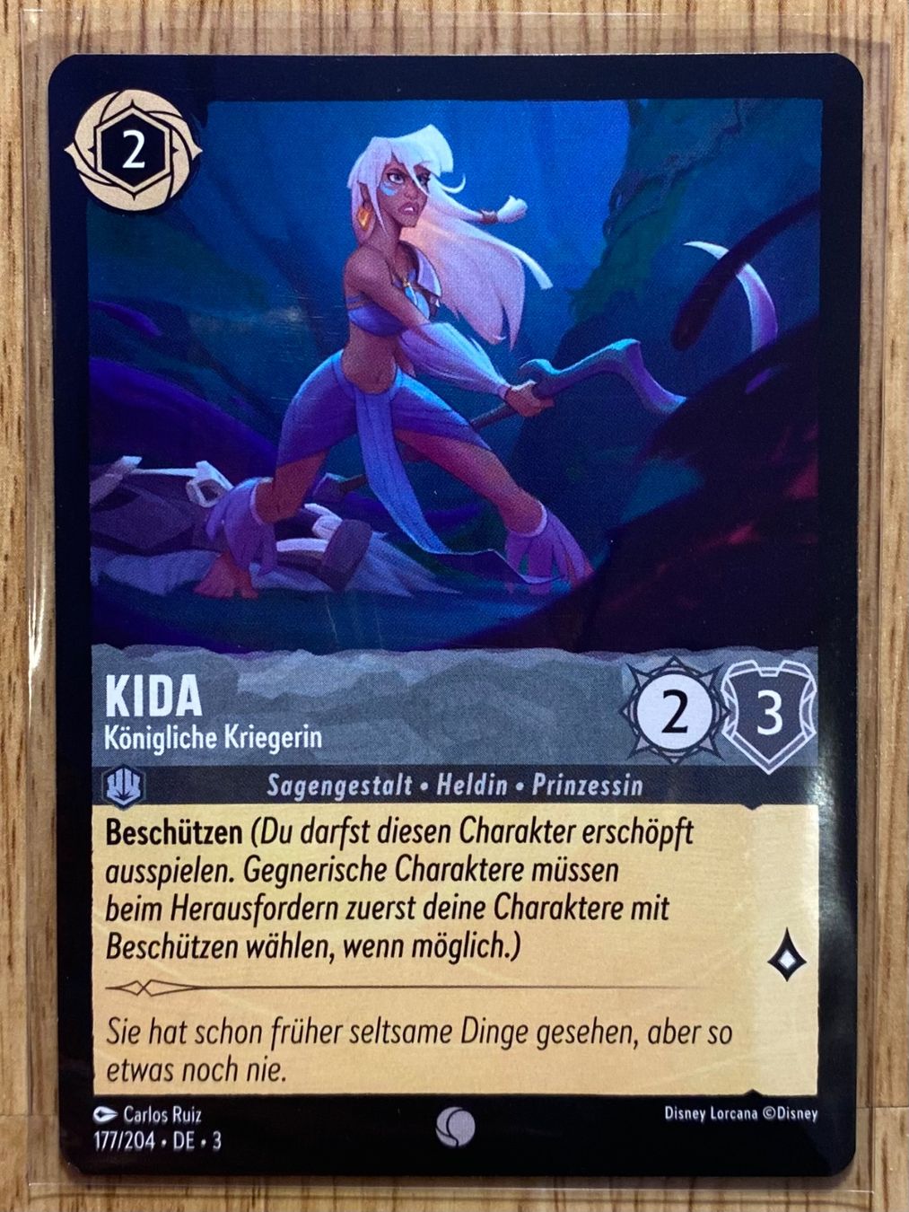 Disney Cartes à collectionner: Kida DE 177 Disney Lorcana 3 Atlantis – Neuf (Voir description) à Rafz par SaintCruz