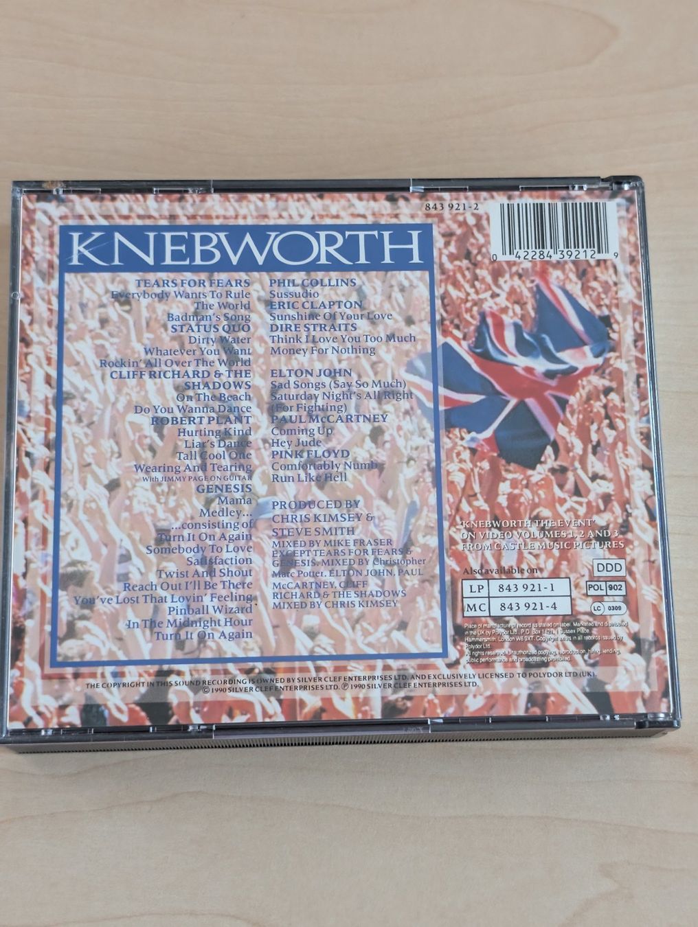 CD: Knebworth Live-Konzert 1990 (2CD-Box) – Usato da Spiez venduto da Crazyduck 1