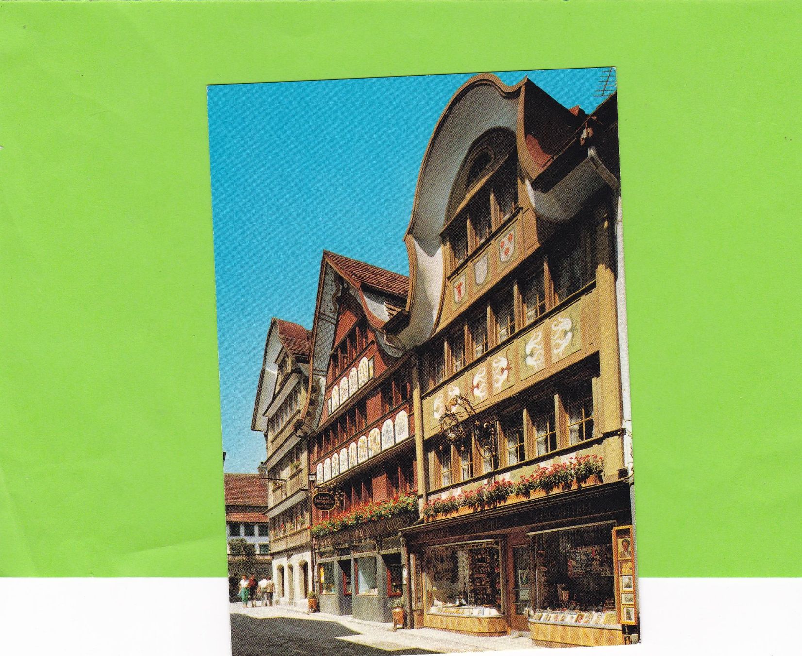 Cartoline postali: Hauptgasse in Appenzell – Usato da St. Peterzell venduto da neckertal