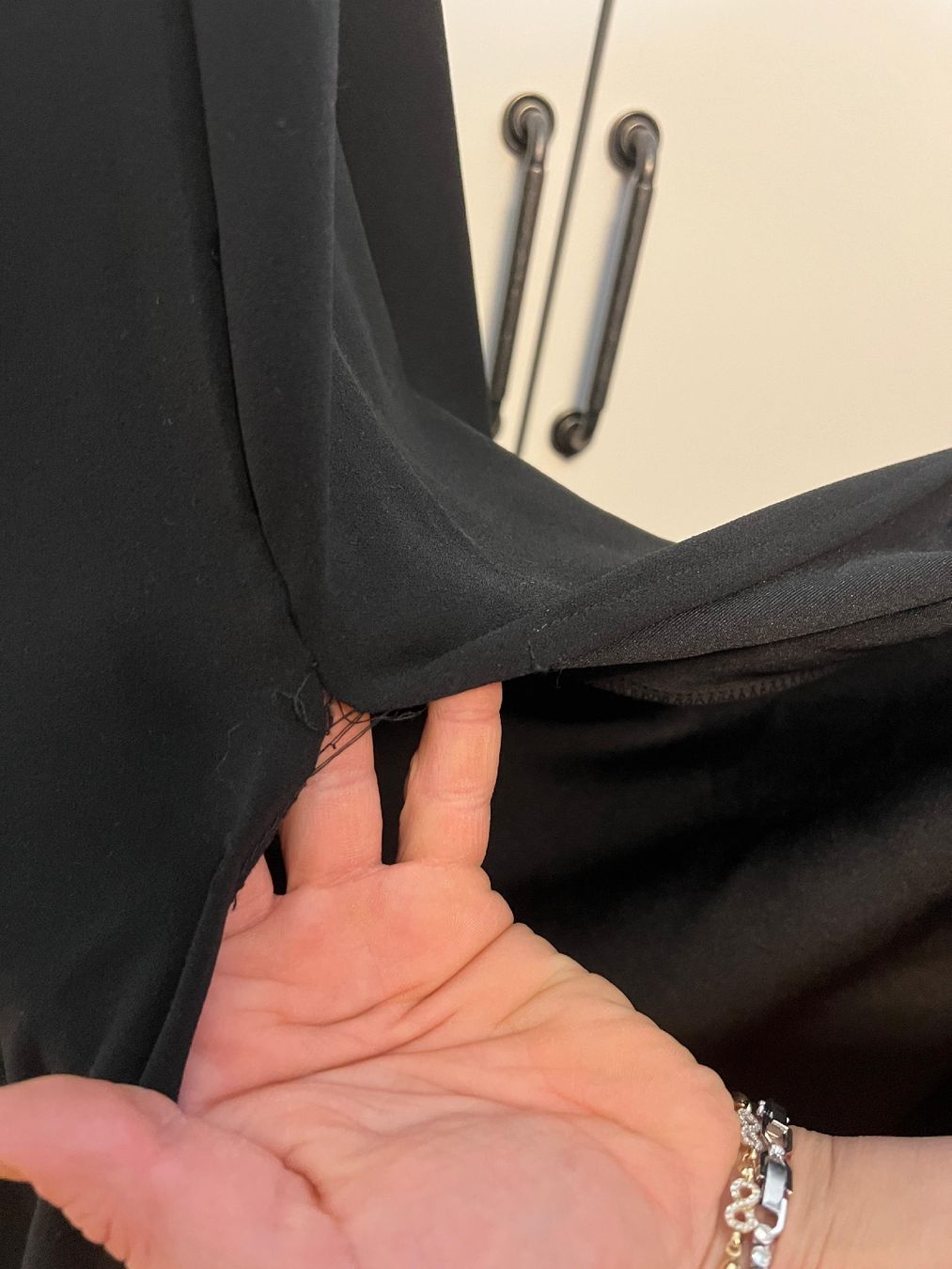 Vestiti: Schwarzes Abendkleid Gr. 42 mit Spitze - Festlich! – Usato da Zürich venduto da Edelshop 2