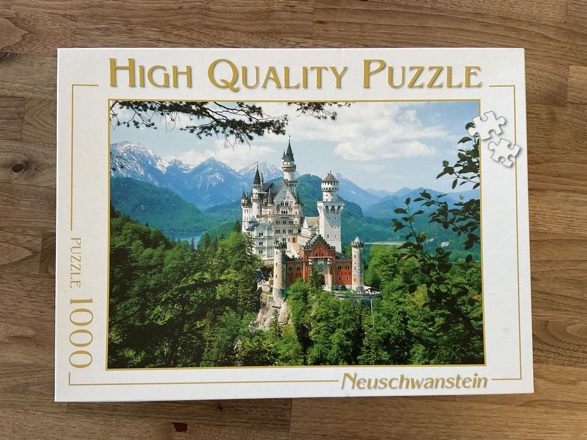 Puzzles: Puzzle 1000 Teile Schloss Neuschwanstein – Gebraucht aus Berikon von Isabelle17