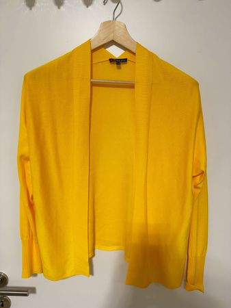 Street One Strickjacke gelb Grösse 36-komplett neu