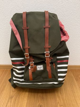 Rucksack kaki grün