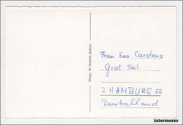 Cartoline postali: Sedrun GR // Tavetschertal // Winter // Dorf – Usato da Basel venduto da intermezzo12 1