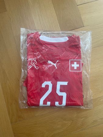Original Puma Schweiz Trikot Sanches, Grösse 152