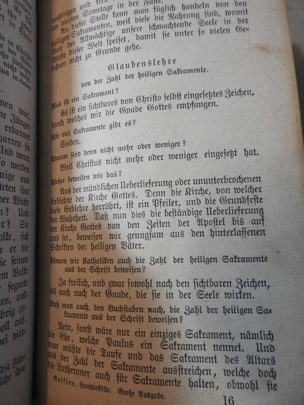 Libri: Hand-Postille oder Christkatholische Unterweisungen 1893 – Usato da Uznach venduto da killroy99 6