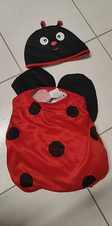 Vestito coccinella 18-24 mesi