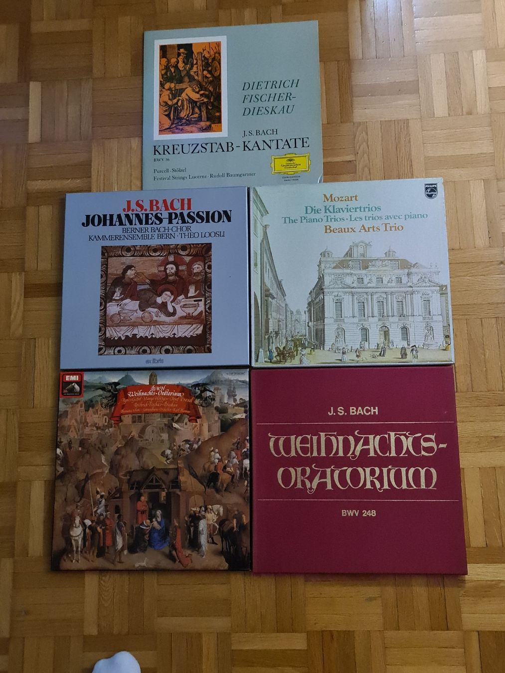 Schallplatten: Schallplatten Mozart J.S Bach – Gebraucht aus Thun von erh_fs86