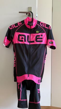 Ale Ponente PRR cycling jersey XS and bib shorts S