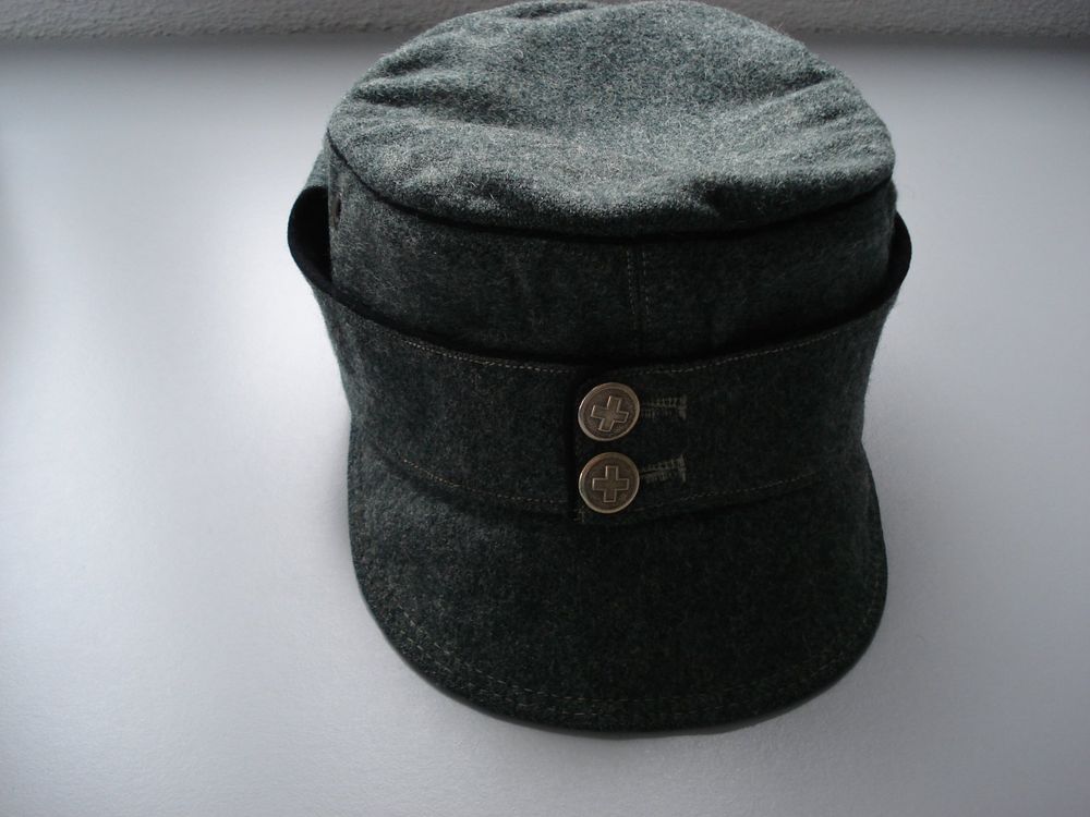 Motorfahrer Mütze der CH - Armee Gr. 59 (Gebraucht) in Root für CHF 55 ...