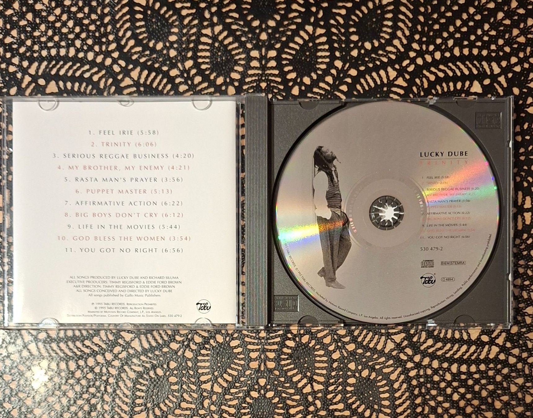 CD: Lucky Dube - Trinity, RSA Reggae CD Album 1995 – Usato da Schönenberg TG venduto da Gregolino76 2