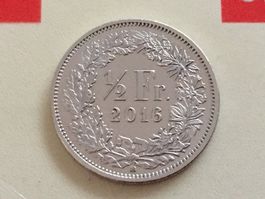 1/2 Franken 2016 vz
