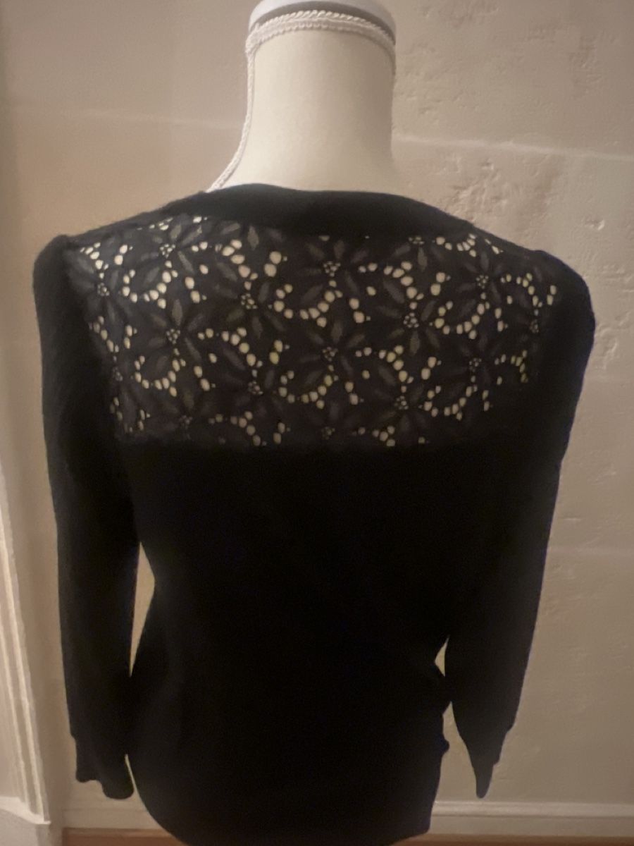 Pinko Maglioni & Felpe: Pull noir à dentelle Pinko taille 38 – Nuovo (secondo la descrizione) da Lausanne venduto da Flo1006 2