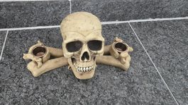 Totenkopf Kerzenhalter 💀