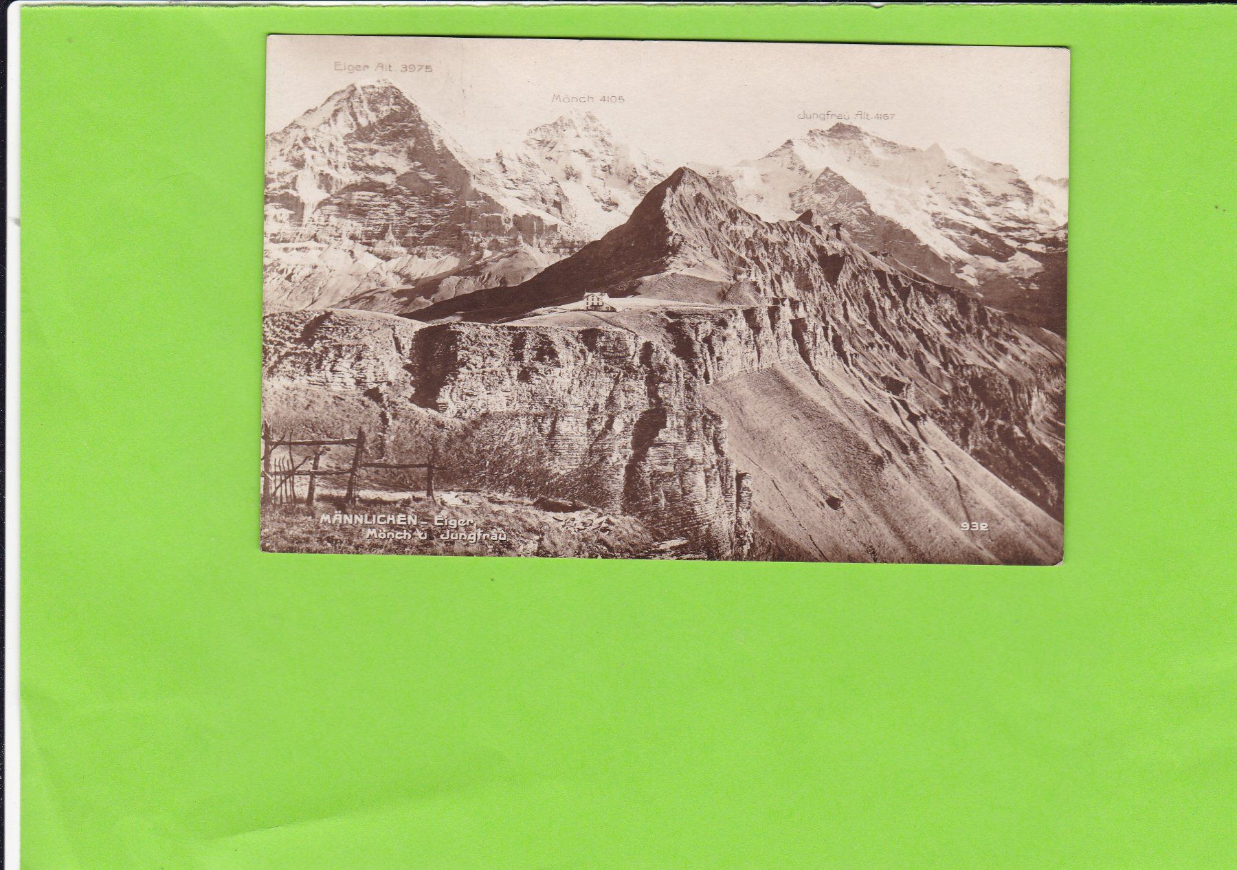 Cartes postales: Männlichen – D'occasion à St. Peterzell par neckertal