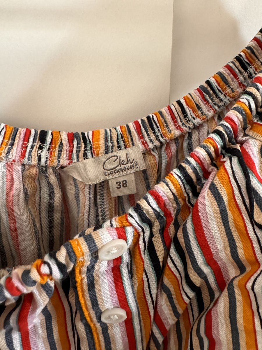 C&A Vestiti: Bunt gestreiftes Sommer-Kleid C&A 38 – Nuovo (secondo la descrizione) da Richterswil venduto da Manu55555 2