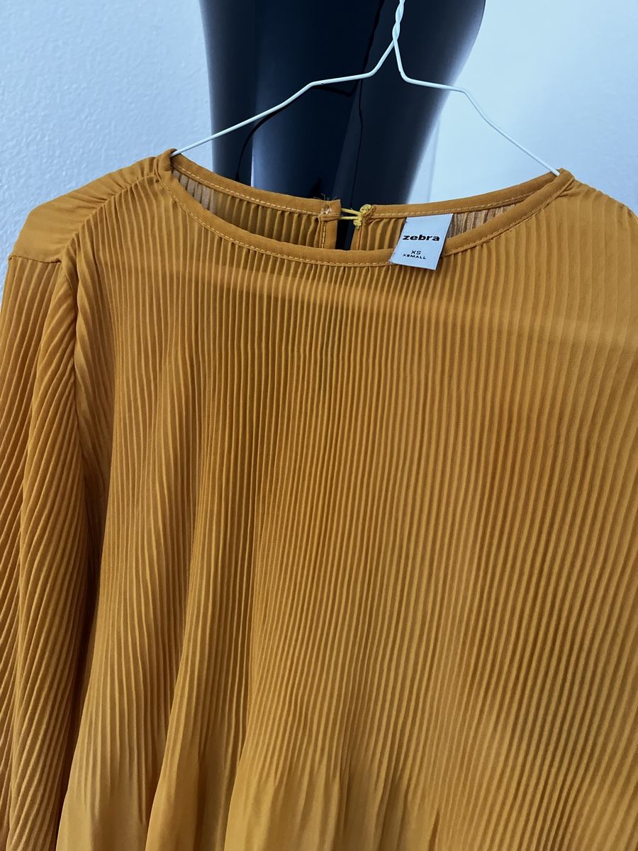 Camicette: Bluse senfgelb Gr. XS – Nuovo (secondo la descrizione) da Hinwil venduto da dire07 1