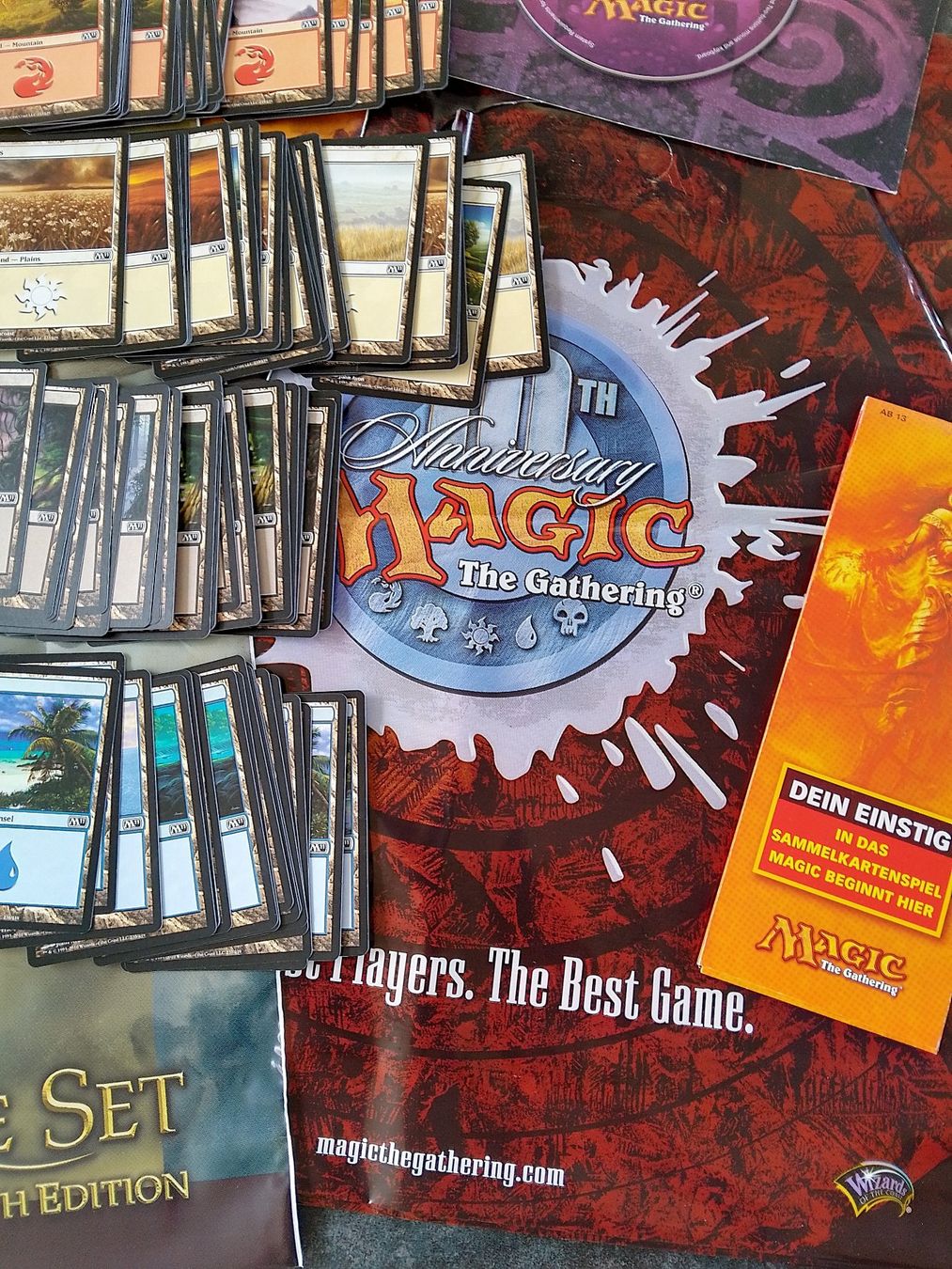Magic The Gathering Carte collezionabili: Magic the Gathering Werbe-Artikel, Demo CD, Länder usw. – Usato da Wohlen AG venduto da salamanderspielwaren 4