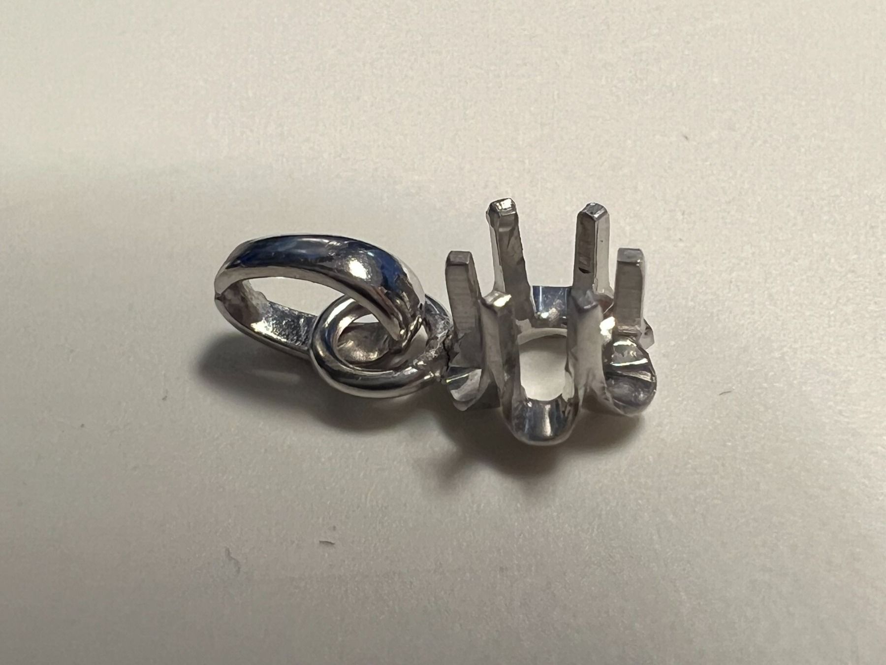 Ciondoli: Anhänger Rohling 925 Silber – Nuovo e nell'imballaggio originale da Alpnach Dorf venduto da MiKoMarkt