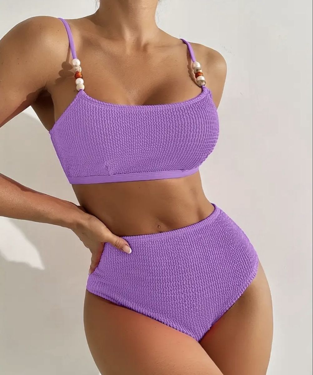 Badekleider & Bikinis: Bikini Lila High waist – Neu (gemäss Beschreibung) aus Luzern von Camille6003 1