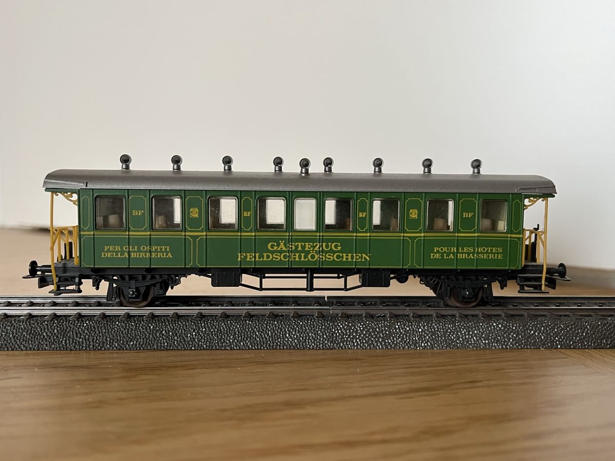 Liliput Modellini di ferrovie: Gästezug Feldschlösschen Liliput – Usato da Basel venduto da Re620_11627 3
