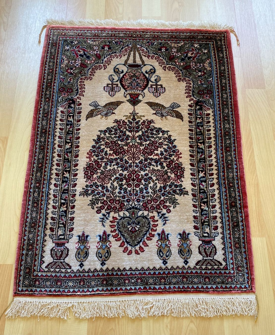 Tappeti: Perserteppich Seide 60x88.cm – Usato da Büron venduto da Filadefia-888 1