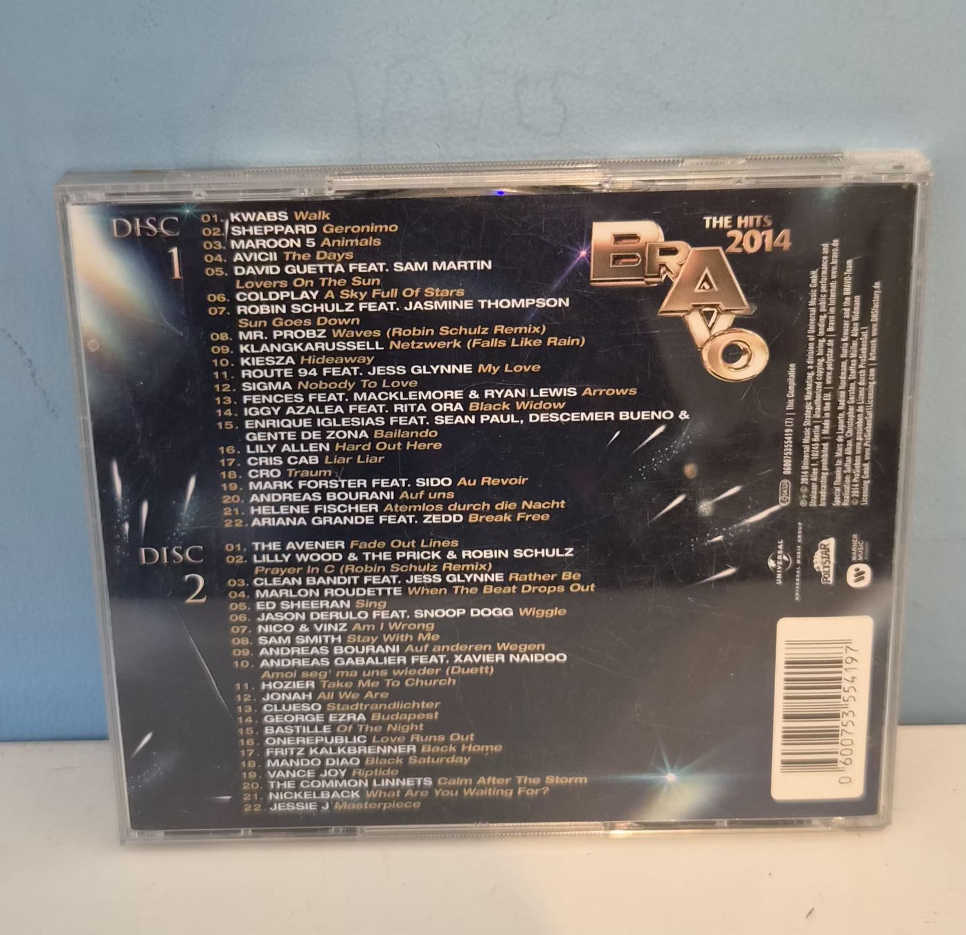 CDs: Bravo The Hits 2014, Compilation CD, 2 Discs – Gebraucht aus Lupsingen von A_Ve_ 1