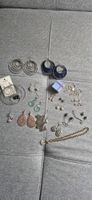 Modeschmuck Konvolut: Ohrringe, Ketten - Vielseitig!